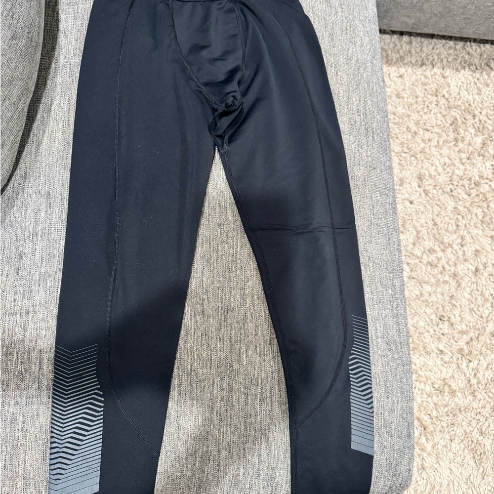 Under Armour Black and Gray Leggings